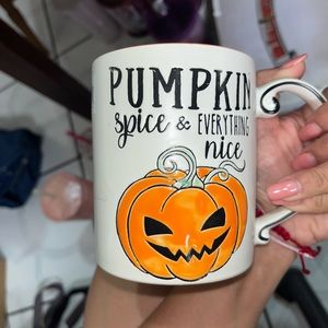 Pumpkin spice and everything nice mug